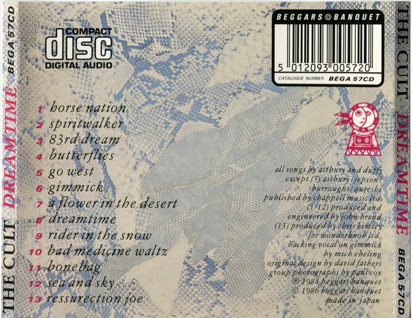 Dreamtime - THE CULT (CD)