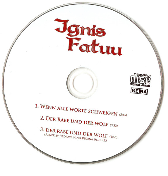 Wenn Alle Worte Schweigen - IGNIS FATUU (CD)