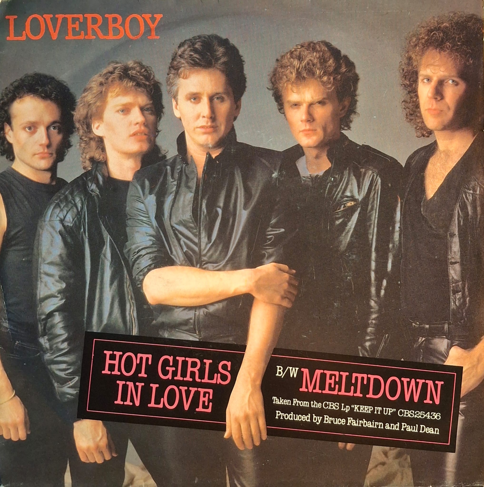 Hot Girls In Love - LOVERBOY (Vinyl Single)