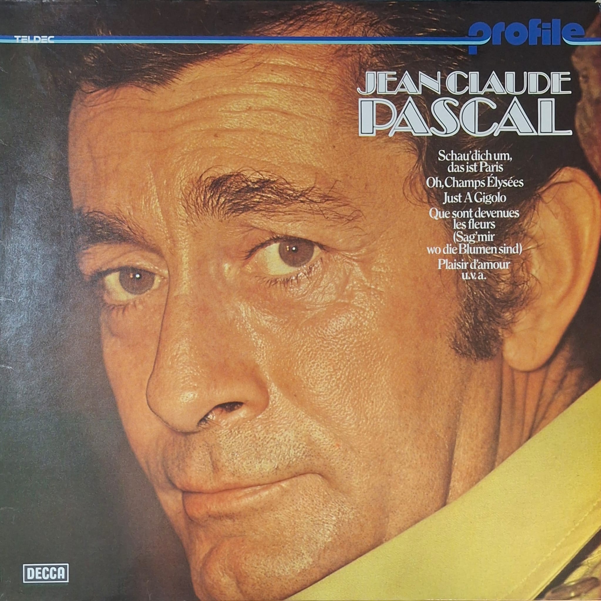 Jean Claude Pascal - PASCAL, JEAN CLAUDE (Vinyl LP)