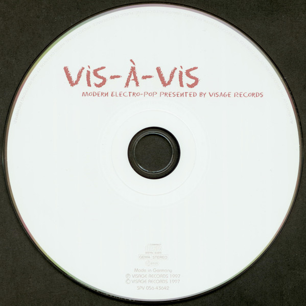 Vis-Á-Vis, Modern Electro Pop - DIVERSE (CD)