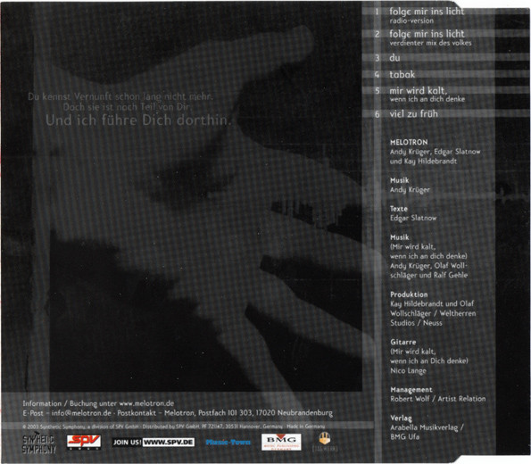 Folge Mir Ins Licht - MELOTRON (CD)