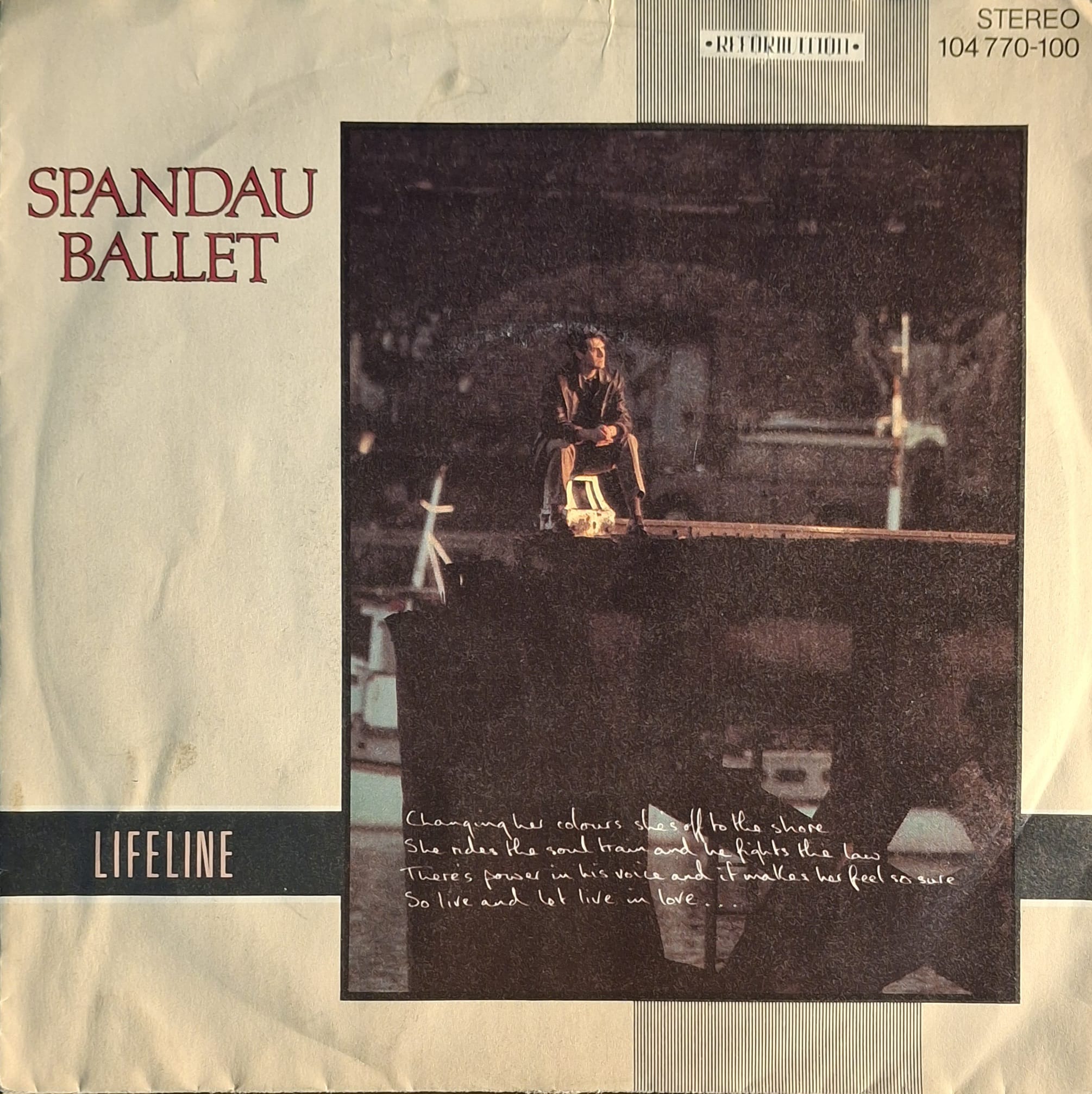 Lifeline - SPANDAU BALLET (Vinyl Single)