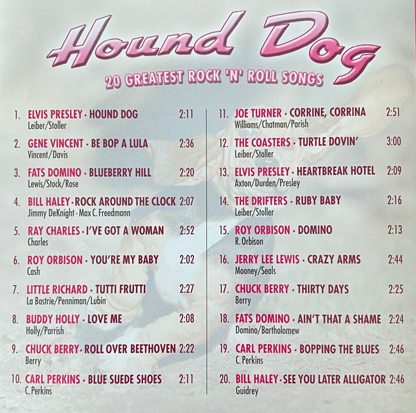 Hound Dog - 20 Greatest Rock 'N' Roll Songs - DIVERSE (CD)