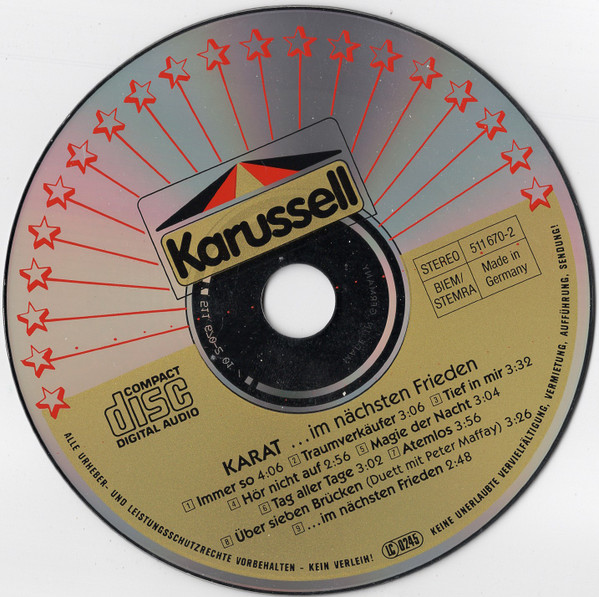 ...Im Nächsten Frieden - KARAT (CD)