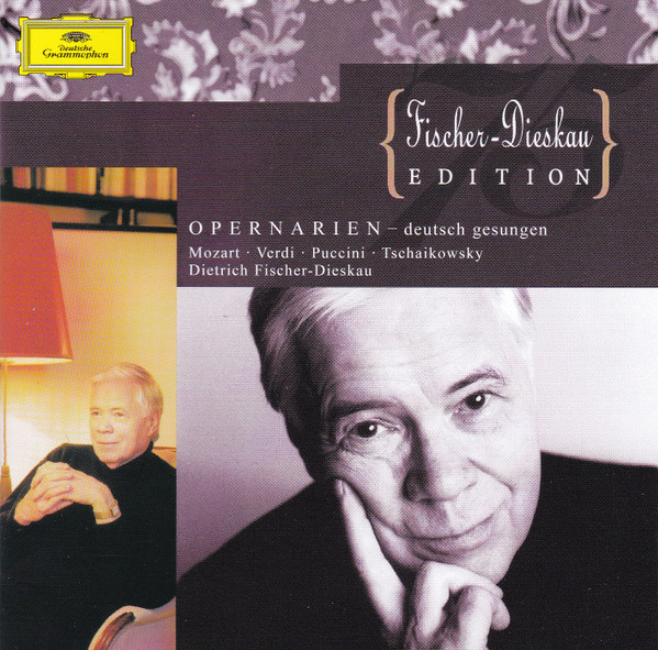Opernarien Mozart*, Verdi*, Puccini*, Tchaikovsky* - Fischer-Dieskau